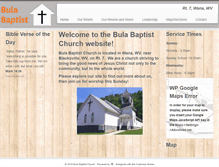 Tablet Screenshot of bulabaptist.com